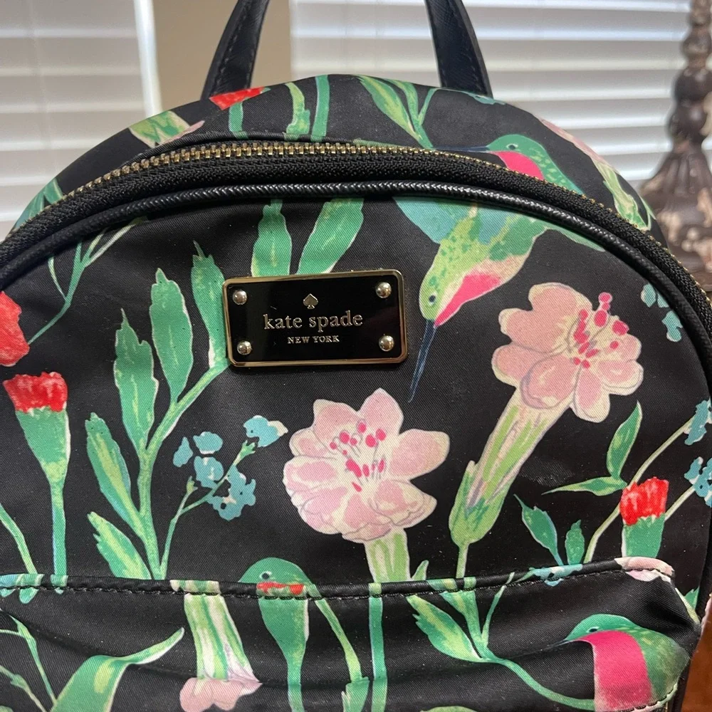 Kate Spade medium hummingbird backpack